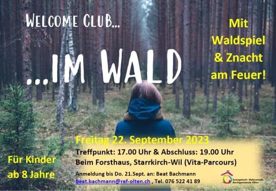 Welcome Club im WALD Sept. 23 (Foto: Beat Bachmann)