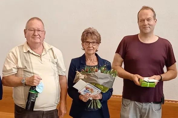 Abschied von Lisbeth Oelrichs, Ueli Steiner und Thomas Rutschi aus der Kiko Trimbach 4.7.21 (Foto: Andreas Haag)